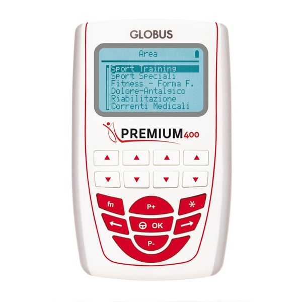 Eletroestimulador para fitness e beleza Premium 400: com quatro canais e 258 programas